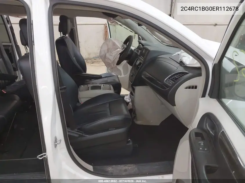 2014 Chrysler Town & Country Touring VIN: 2C4RC1BG0ER112678 Lot: 45613852