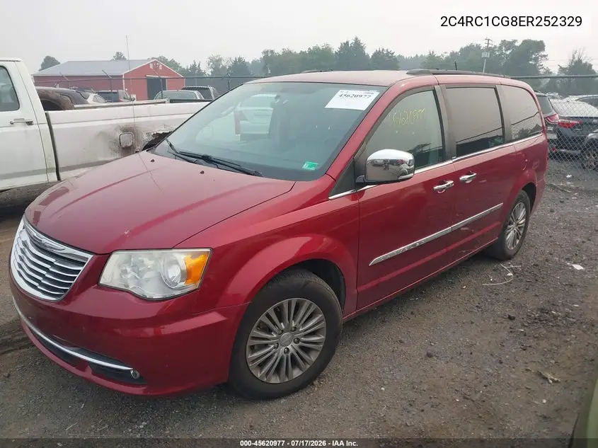 2014 Chrysler Town & Country Touring-L VIN: 2C4RC1CG8ER252329 Lot: 45620977