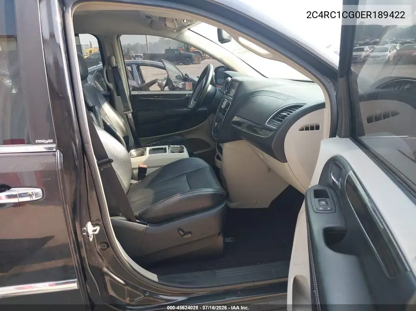 2014 Chrysler Town & Country Touring-L VIN: 2C4RC1CG0ER189422 Lot: 45624028