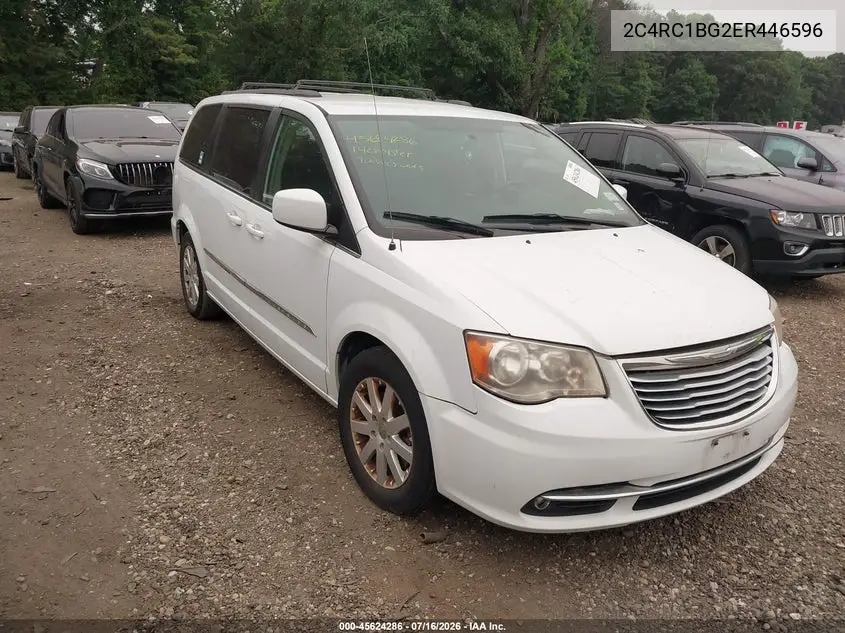 2014 Chrysler Town & Country Touring VIN: 2C4RC1BG2ER446596 Lot: 45624286