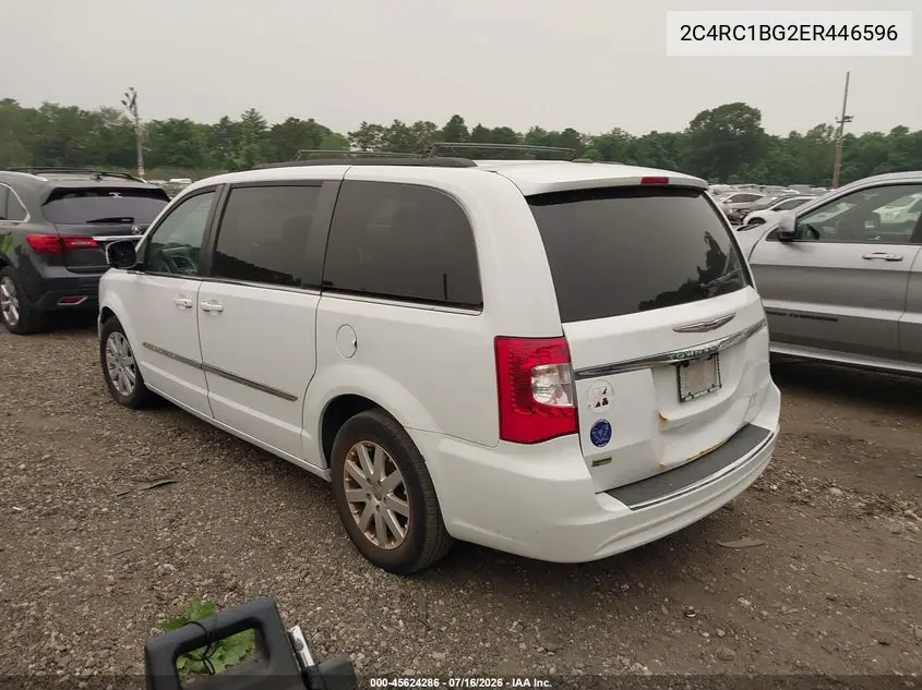 2014 Chrysler Town & Country Touring VIN: 2C4RC1BG2ER446596 Lot: 45624286