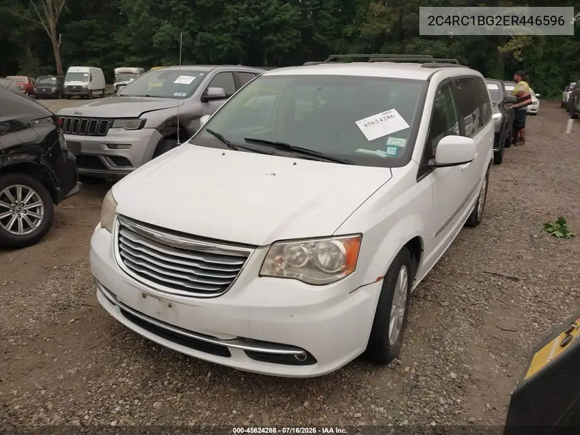 2014 Chrysler Town & Country Touring VIN: 2C4RC1BG2ER446596 Lot: 45624286