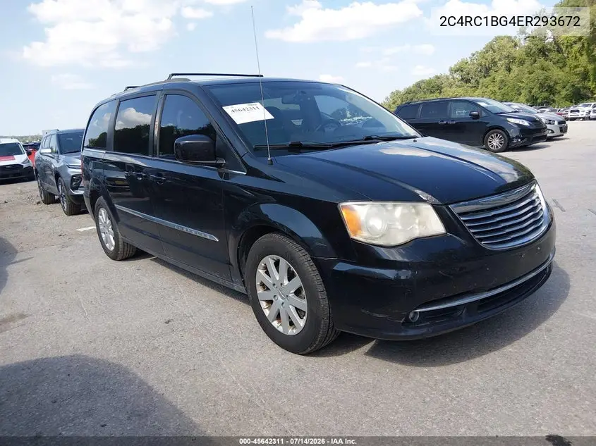 2014 Chrysler Town & Country Touring VIN: 2C4RC1BG4ER293672 Lot: 45642311