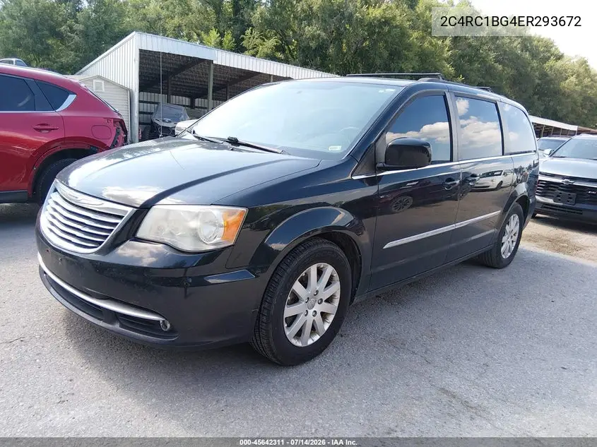 2014 Chrysler Town & Country Touring VIN: 2C4RC1BG4ER293672 Lot: 45642311