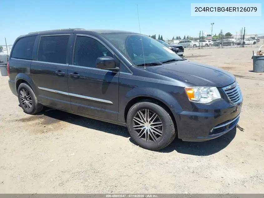 2014 Chrysler Town & Country Touring VIN: 2C4RC1BG4ER126079 Lot: 45653347