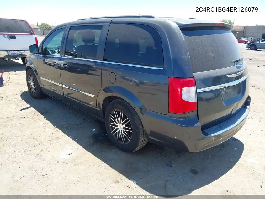 2014 Chrysler Town & Country Touring VIN: 2C4RC1BG4ER126079 Lot: 45653347