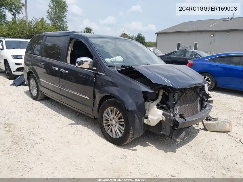 2014 Chrysler Town & Country Limited VIN: 2C4RC1GG9ER169003 Lot: 45657938