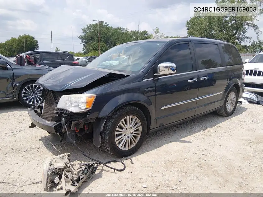 2014 Chrysler Town & Country Limited VIN: 2C4RC1GG9ER169003 Lot: 45657938