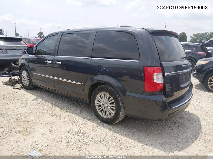 2014 Chrysler Town & Country Limited VIN: 2C4RC1GG9ER169003 Lot: 45657938