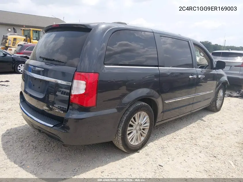 2014 Chrysler Town & Country Limited VIN: 2C4RC1GG9ER169003 Lot: 45657938