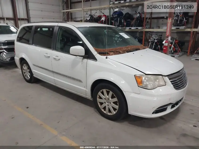 2014 Chrysler Town & Country Touring VIN: 2C4RC1BG5ER111249 Lot: 45659244