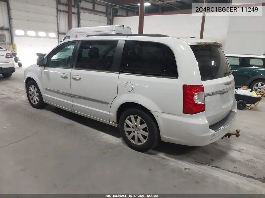 2014 Chrysler Town & Country Touring VIN: 2C4RC1BG5ER111249 Lot: 45659244