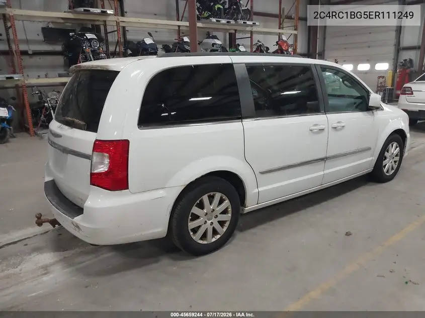 2014 Chrysler Town & Country Touring VIN: 2C4RC1BG5ER111249 Lot: 45659244