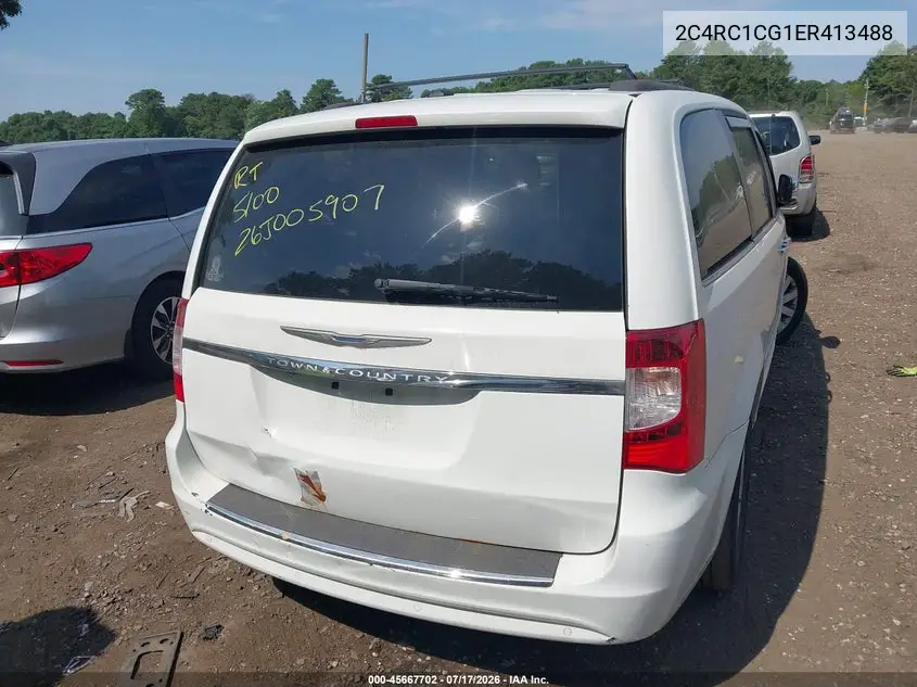 2014 Chrysler Town & Country Touring-L VIN: 2C4RC1CG1ER413488 Lot: 45667702