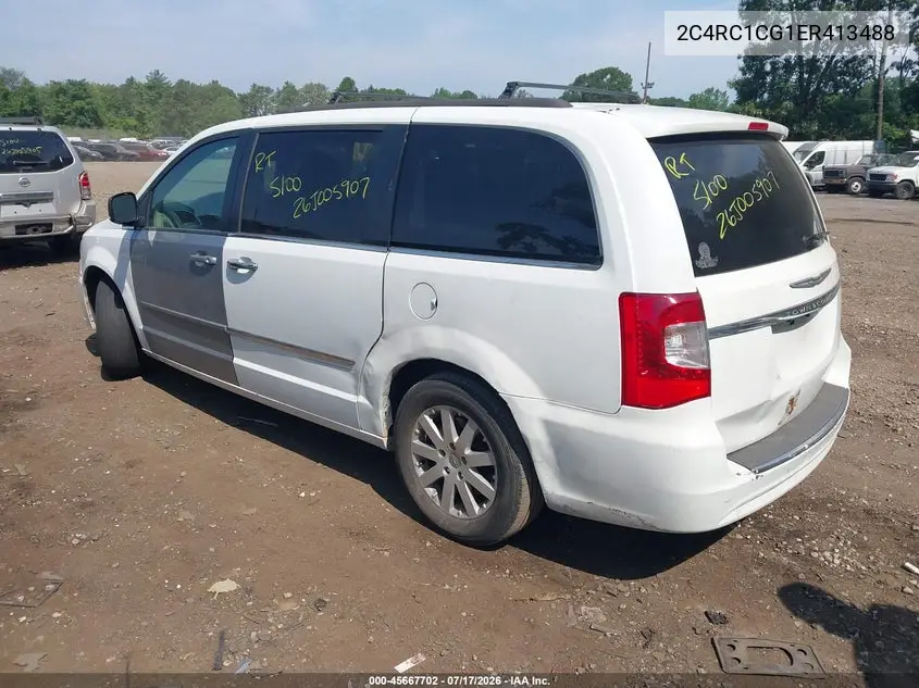 2014 Chrysler Town & Country Touring-L VIN: 2C4RC1CG1ER413488 Lot: 45667702