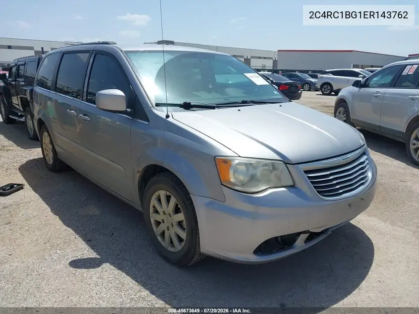 2014 Chrysler Town & Country Touring VIN: 2C4RC1BG1ER143762 Lot: 45673649