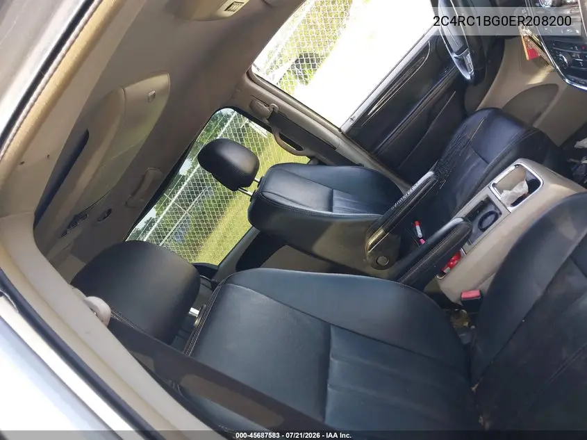2014 Chrysler Town & Country Touring VIN: 2C4RC1BG0ER208200 Lot: 45687583
