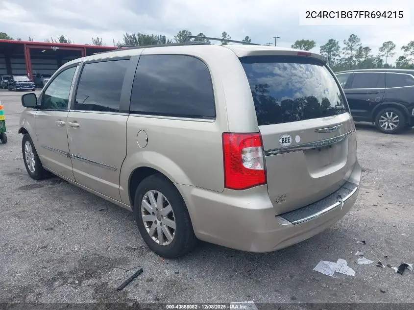 2C4RC1BG7FR694215 2015 Chrysler Town & Country Touring