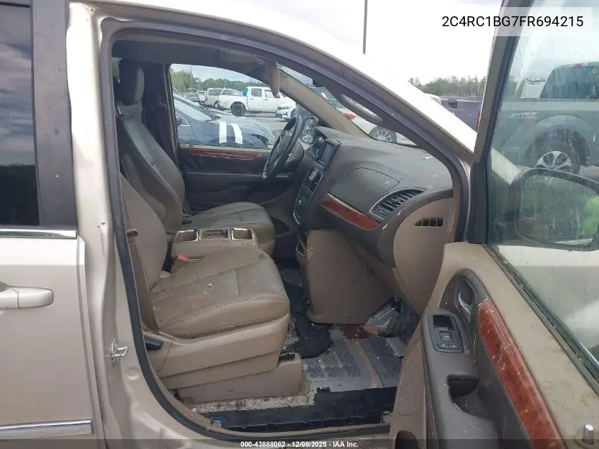 2C4RC1BG7FR694215 2015 Chrysler Town & Country Touring