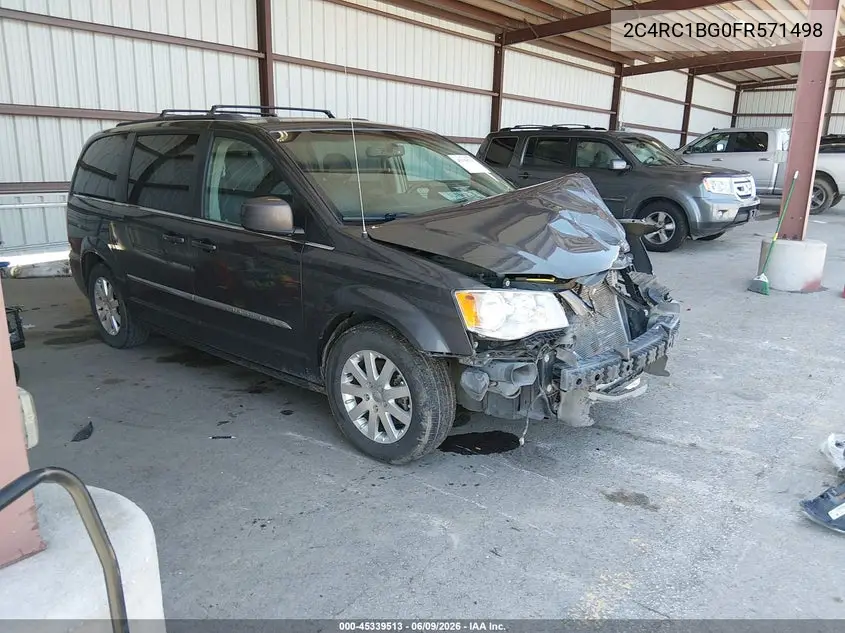 2015 Chrysler Town & Country Touring VIN: 2C4RC1BG0FR571498 Lot: 45339513