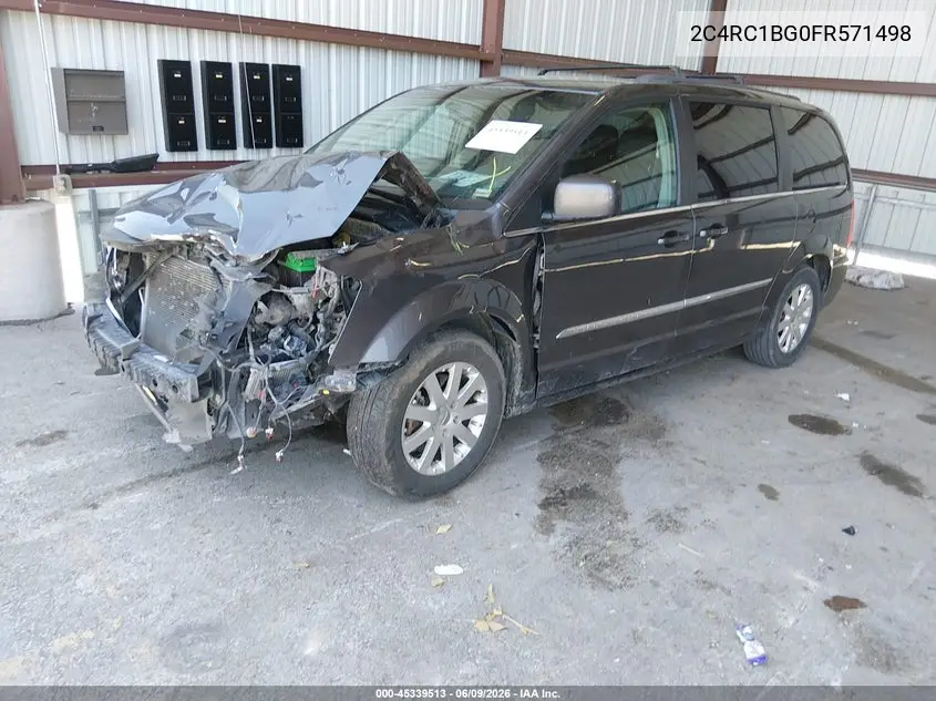 2015 Chrysler Town & Country Touring VIN: 2C4RC1BG0FR571498 Lot: 45339513