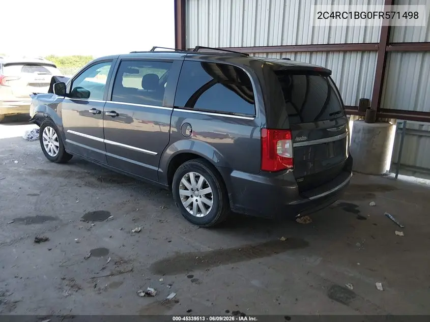 2015 Chrysler Town & Country Touring VIN: 2C4RC1BG0FR571498 Lot: 45339513