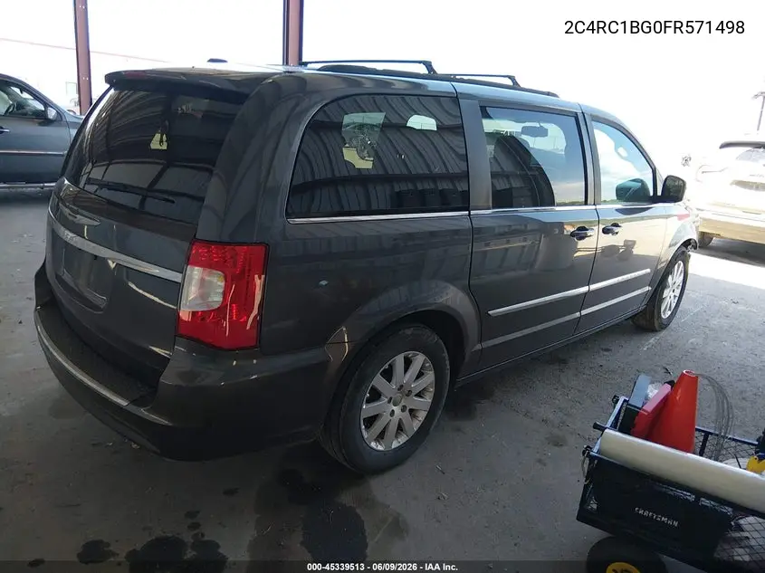 2015 Chrysler Town & Country Touring VIN: 2C4RC1BG0FR571498 Lot: 45339513