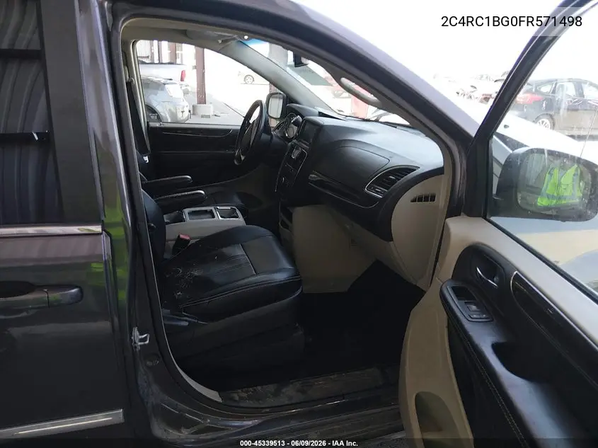 2015 Chrysler Town & Country Touring VIN: 2C4RC1BG0FR571498 Lot: 45339513