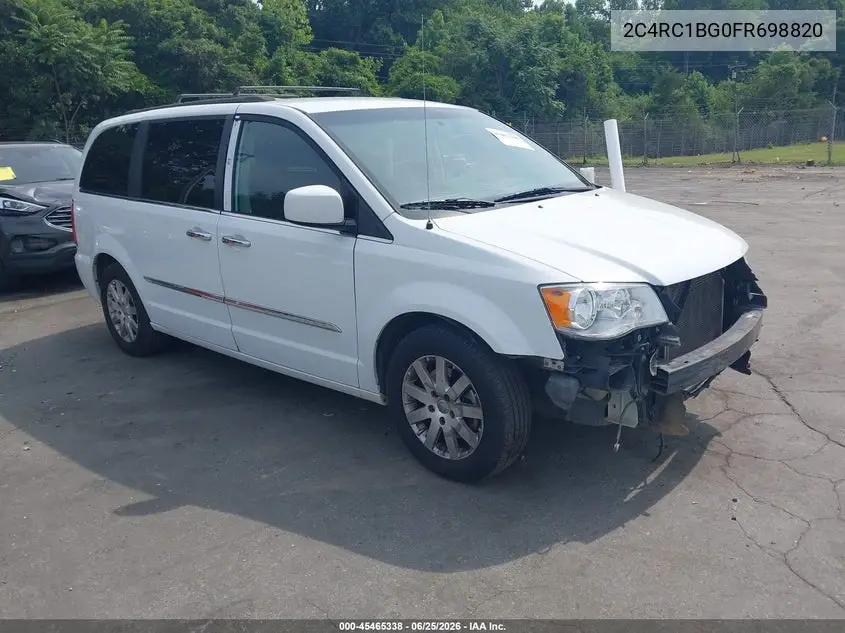 2015 Chrysler Town & Country Touring VIN: 2C4RC1BG0FR698820 Lot: 45465338