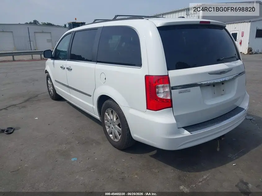 2015 Chrysler Town & Country Touring VIN: 2C4RC1BG0FR698820 Lot: 45465338
