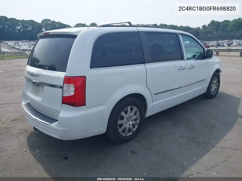2015 Chrysler Town & Country Touring VIN: 2C4RC1BG0FR698820 Lot: 45465338