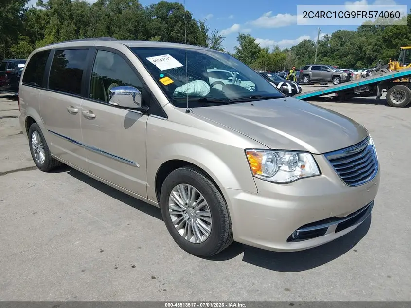 2015 Chrysler Town & Country Touring-L VIN: 2C4RC1CG9FR574060 Lot: 45513517