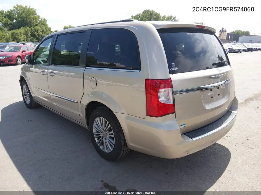 2015 Chrysler Town & Country Touring-L VIN: 2C4RC1CG9FR574060 Lot: 45513517