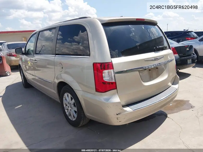 2015 Chrysler Town & Country Touring VIN: 2C4RC1BG5FR620498 Lot: 45520121