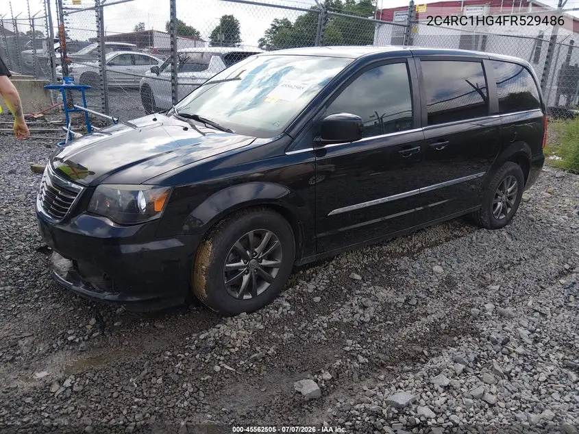 2015 Chrysler Town & Country S VIN: 2C4RC1HG4FR529486 Lot: 45562505