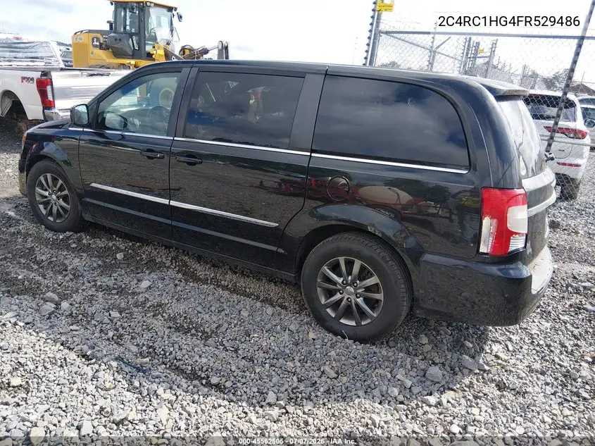 2015 Chrysler Town & Country S VIN: 2C4RC1HG4FR529486 Lot: 45562505