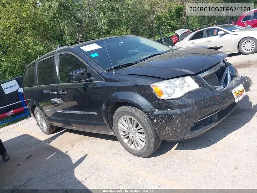 2015 Chrysler Town & Country Touring-L VIN: 2C4RC1CG2FR674128 Lot: 45577924