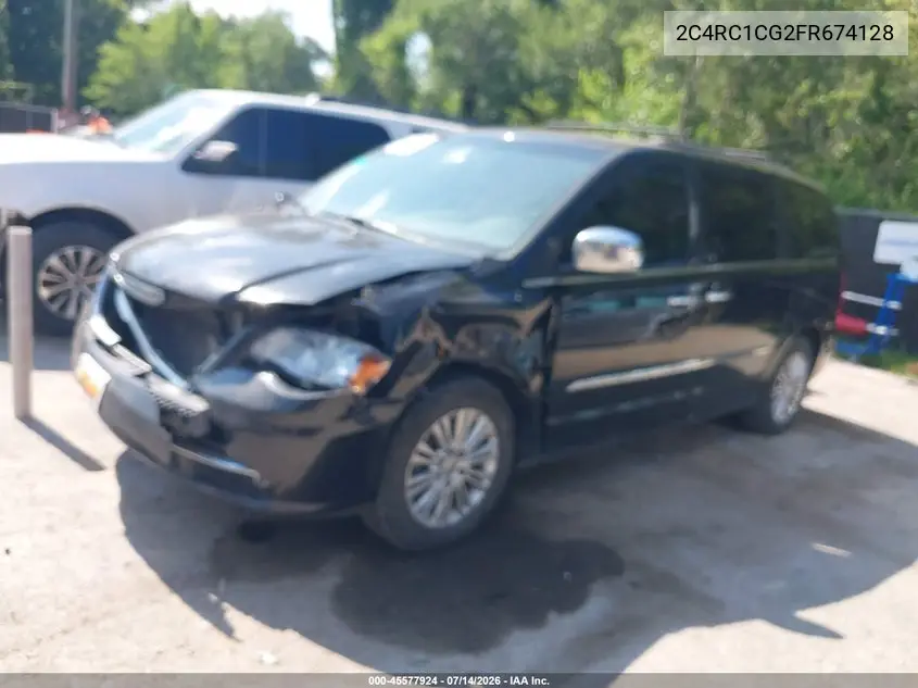 2015 Chrysler Town & Country Touring-L VIN: 2C4RC1CG2FR674128 Lot: 45577924