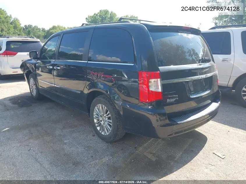 2015 Chrysler Town & Country Touring-L VIN: 2C4RC1CG2FR674128 Lot: 45577924