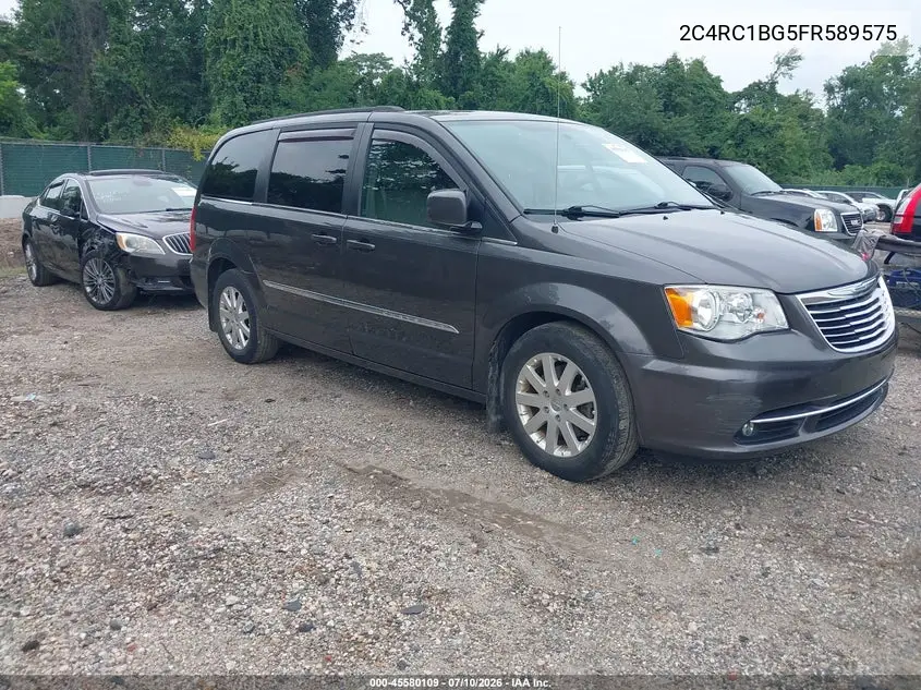 2015 Chrysler Town & Country Touring VIN: 2C4RC1BG5FR589575 Lot: 45580109