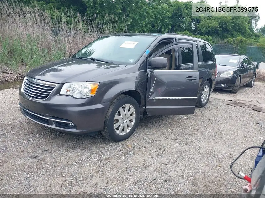 2015 Chrysler Town & Country Touring VIN: 2C4RC1BG5FR589575 Lot: 45580109