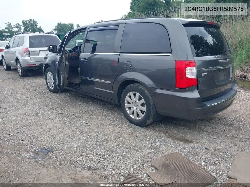 2015 Chrysler Town & Country Touring VIN: 2C4RC1BG5FR589575 Lot: 45580109