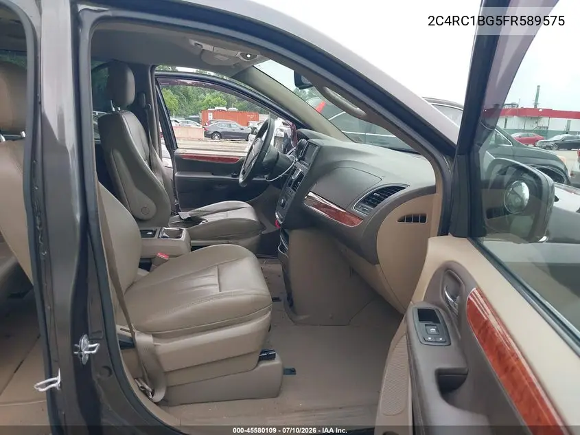 2015 Chrysler Town & Country Touring VIN: 2C4RC1BG5FR589575 Lot: 45580109