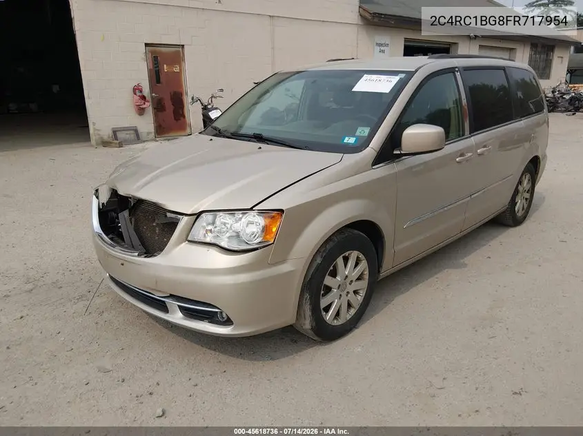 2015 Chrysler Town & Country Touring VIN: 2C4RC1BG8FR717954 Lot: 45618736