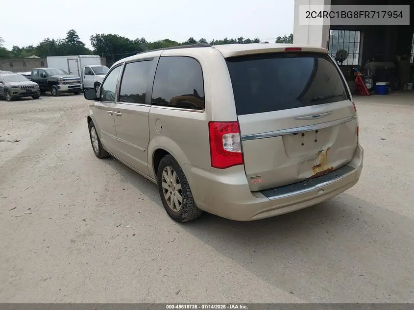 2015 Chrysler Town & Country Touring VIN: 2C4RC1BG8FR717954 Lot: 45618736