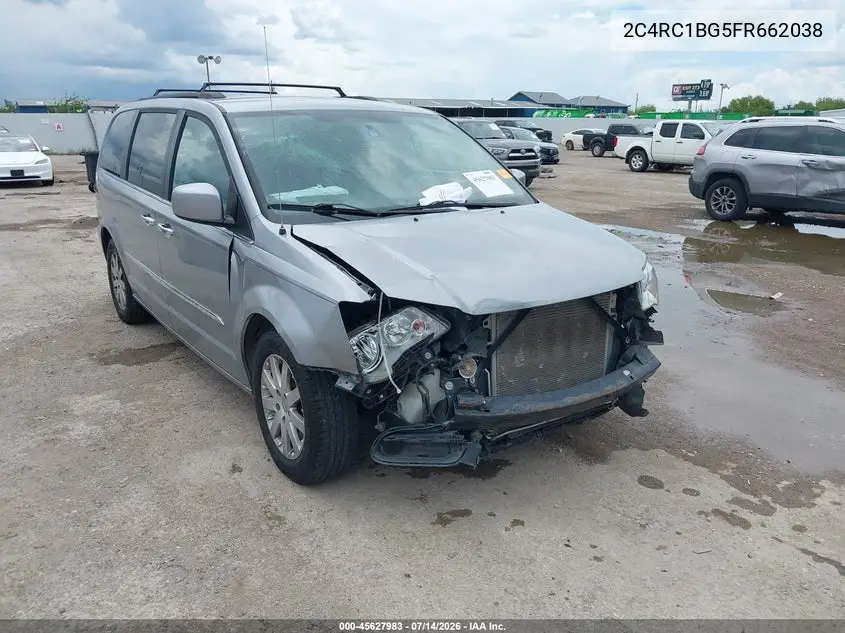 2015 Chrysler Town & Country Touring VIN: 2C4RC1BG5FR662038 Lot: 45627983