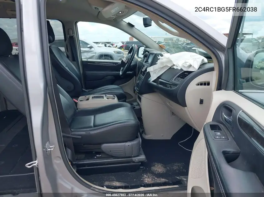 2015 Chrysler Town & Country Touring VIN: 2C4RC1BG5FR662038 Lot: 45627983
