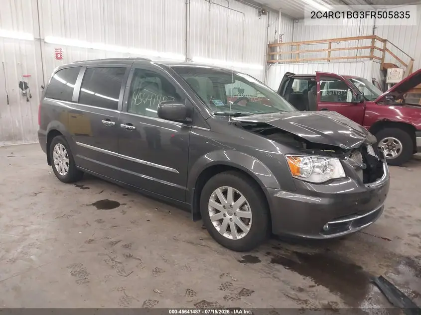 2015 Chrysler Town & Country Touring VIN: 2C4RC1BG3FR505835 Lot: 45641487