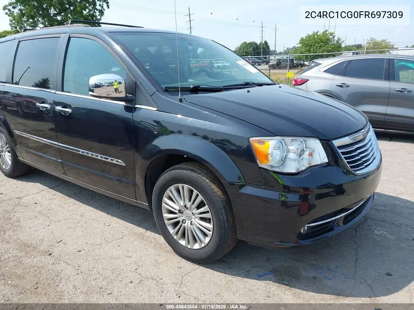 2015 Chrysler Town & Country Touring-L VIN: 2C4RC1CG0FR697309 Lot: 45643554