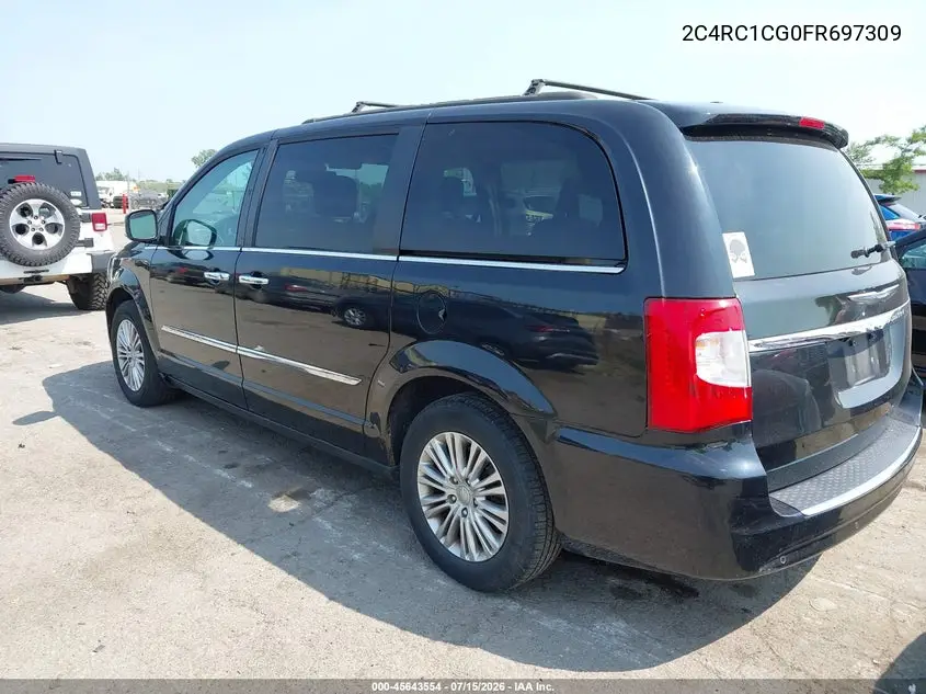 2015 Chrysler Town & Country Touring-L VIN: 2C4RC1CG0FR697309 Lot: 45643554